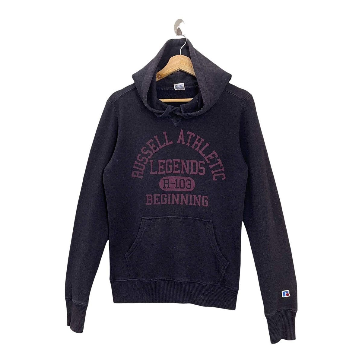 Russell Athletic × Vintage Vintage Russell Athletic Big Logo Pullover Hoodies Size S Size US S / EU 44-46 / 1 - 3 Thumbnail