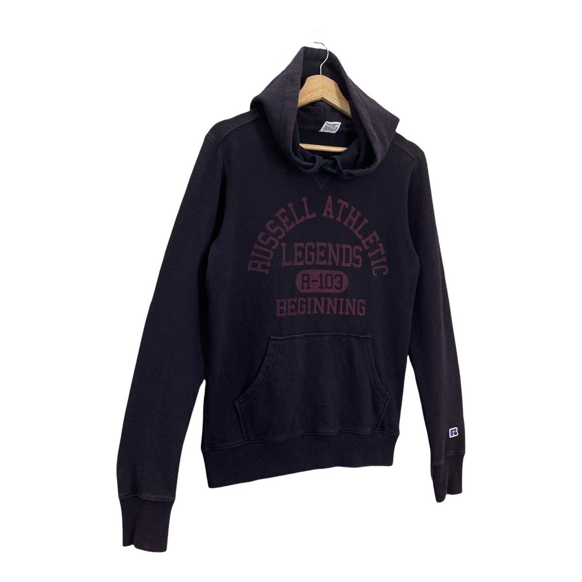 Russell Athletic × Vintage Vintage Russell Athletic Big Logo Pullover Hoodies Size S Size US S / EU 44-46 / 1 - 2 Thumbnail