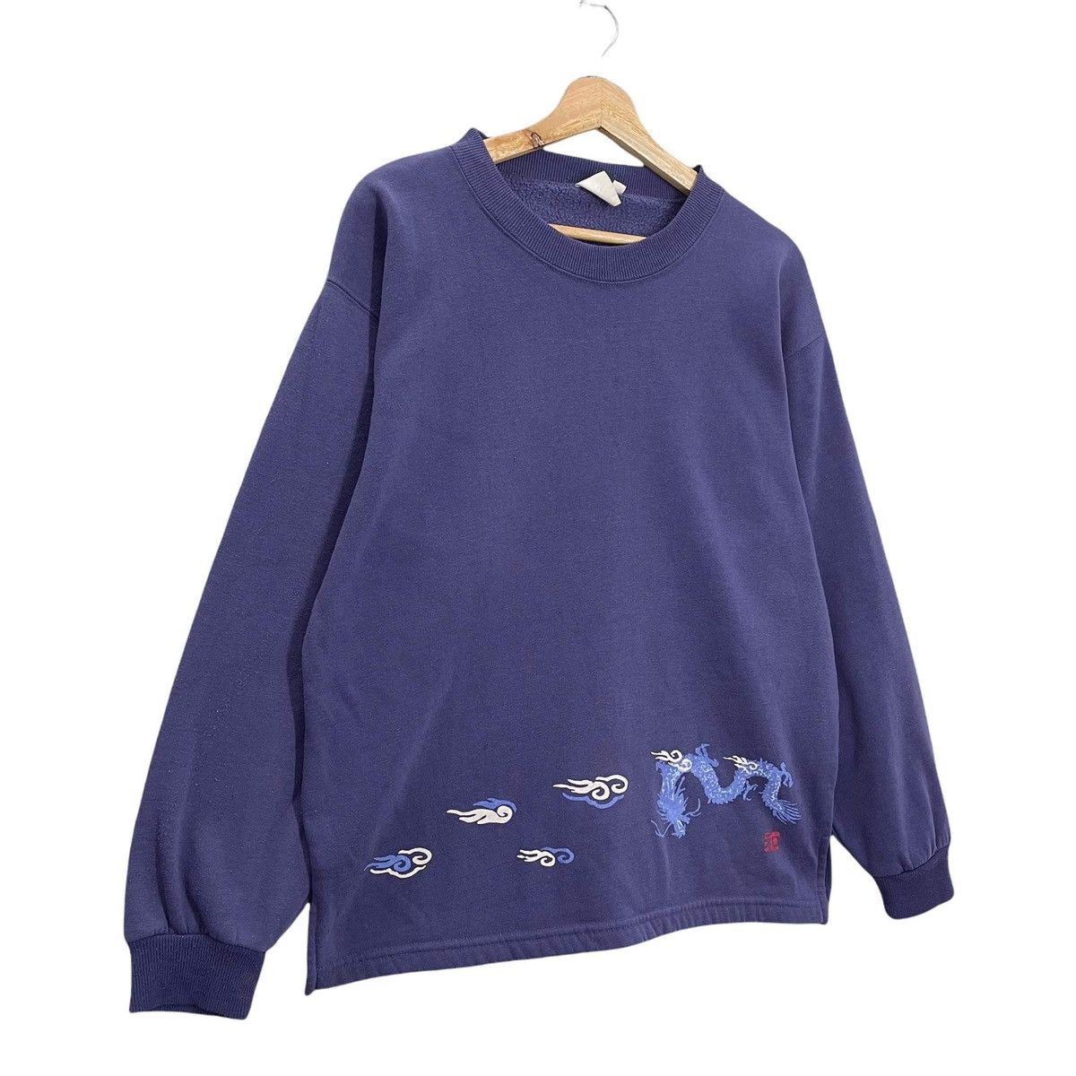 Japanese Brand New York Legendary Dragon Logo Sweatshirt Size M Size US M / EU 48-50 / 2 - 2 Thumbnail