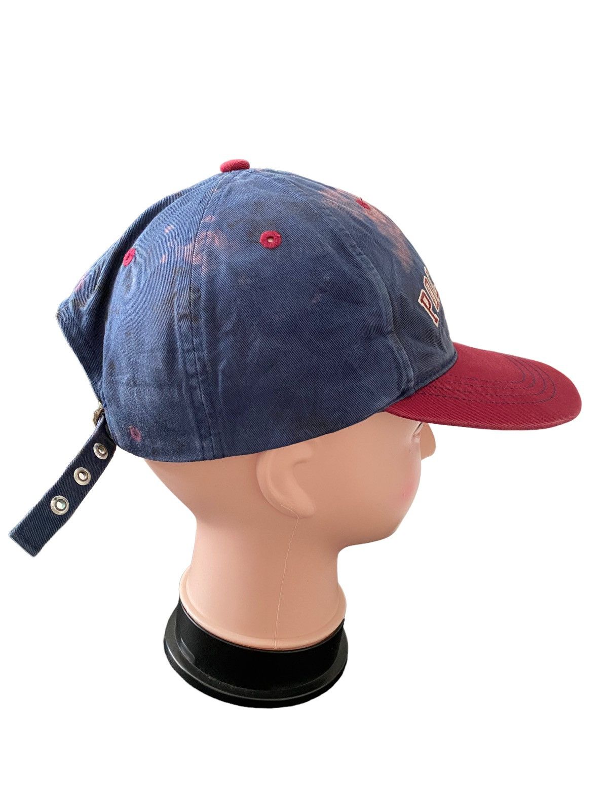 Polo Ralph Lauren Vintage Sunfaded Polo Sport 01 Cap Design Acid wash Size ONE SIZE - 5 Thumbnail