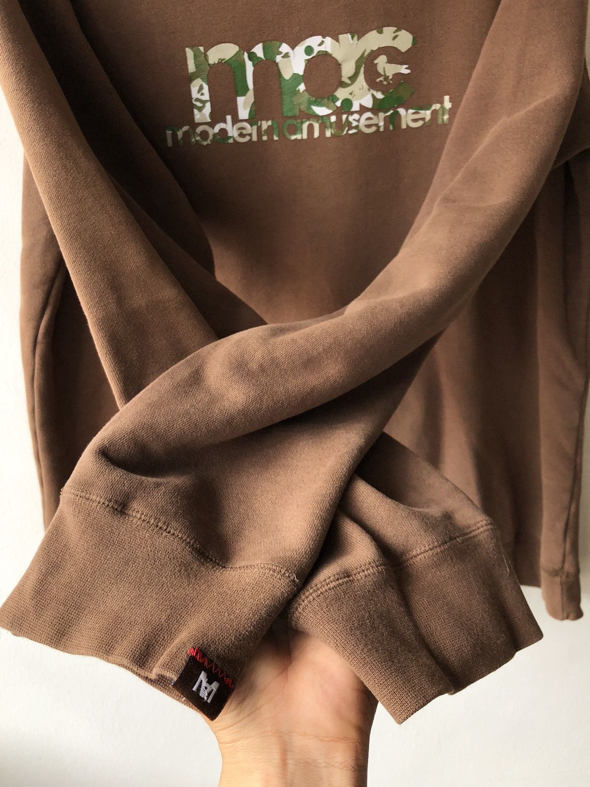 Japanese Brand × Modern Amusement Vintage Sunfaded Modern Amusement Sweatshirt Size US L / EU 52-54 / 3 - 5 Thumbnail