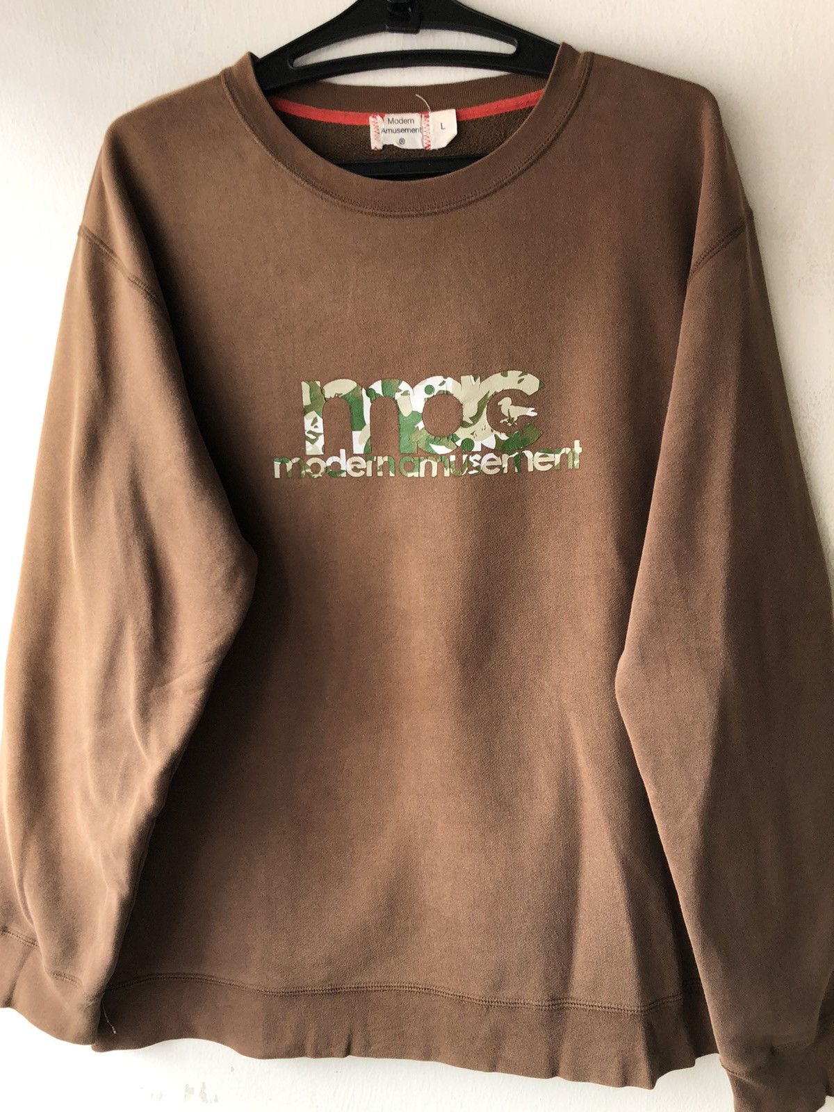 Japanese Brand × Modern Amusement Vintage Sunfaded Modern Amusement Sweatshirt Size US L / EU 52-54 / 3 - 2 Thumbnail