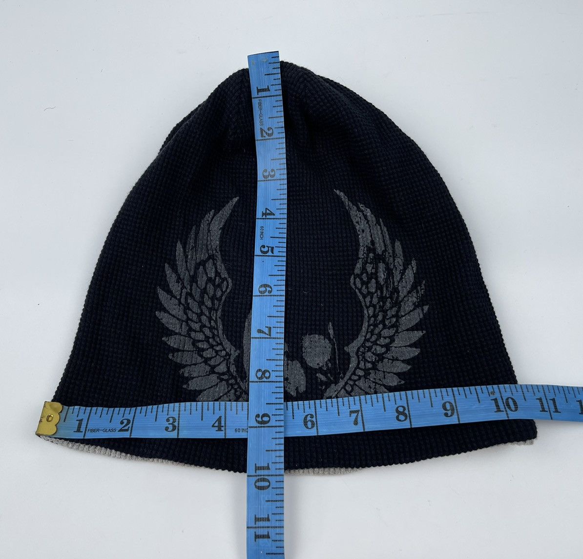 Japanese Brand reversible skull beanie hat snow cap Size ONE SIZE - 4 Thumbnail