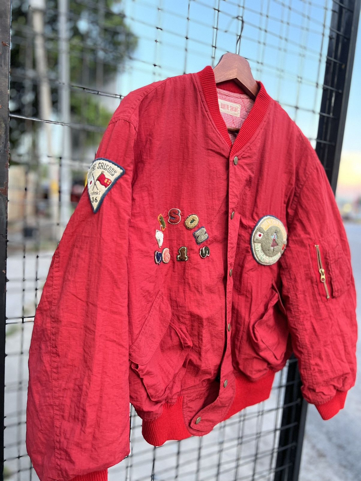 Japanese Brand Quatae saison Japan vintage button up jacket rare Size US L / EU 52-54 / 3 - 2 Thumbnail