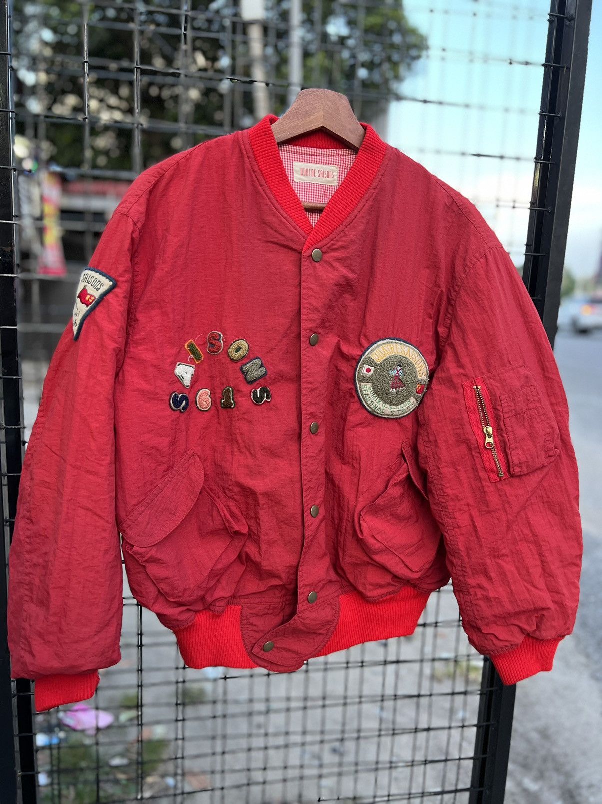 Japanese Brand Quatae saison Japan vintage button up jacket rare Size US L / EU 52-54 / 3 - 1 Thumbnail