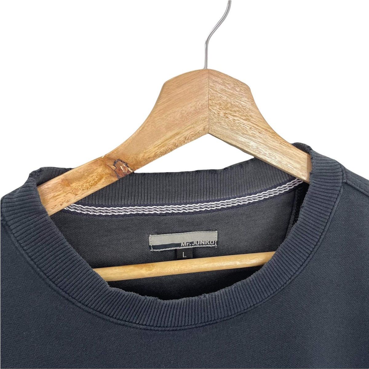 Michiko Koshino London Vintage 90’s Mr.Junko Big Logo Crewneck Sweatshirt Size L Size US L / EU 52-54 / 3 - 8 Thumbnail