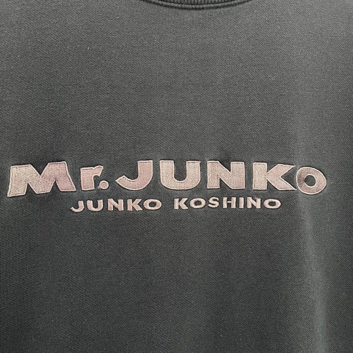 Michiko Koshino London Vintage 90’s Mr.Junko Big Logo Crewneck Sweatshirt Size L Size US L / EU 52-54 / 3 - 5 Thumbnail