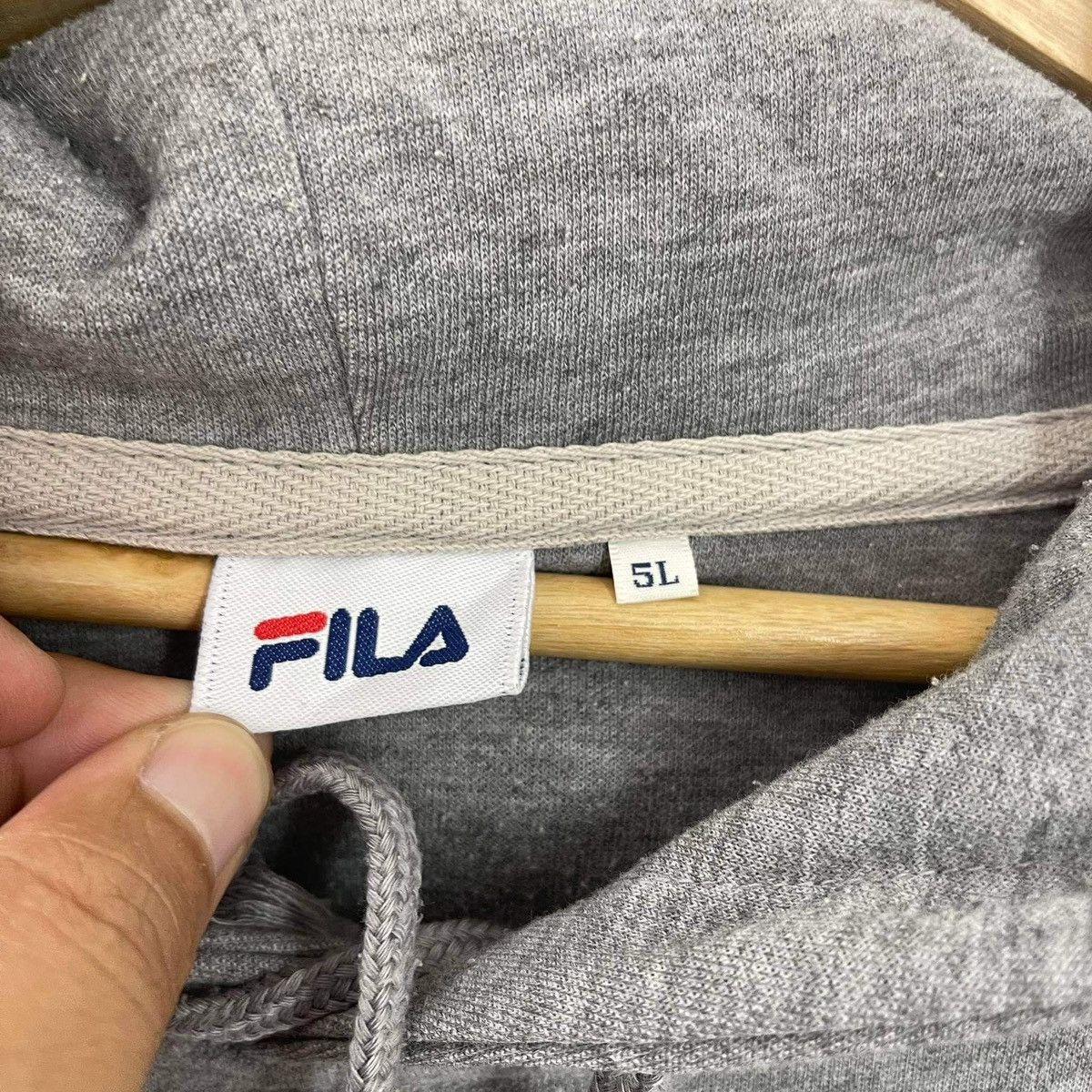 Fila Fila Camo Logo Big Logo Pullover Hoodies Size XL Size US XL / EU 56 / 4 - 8 Thumbnail