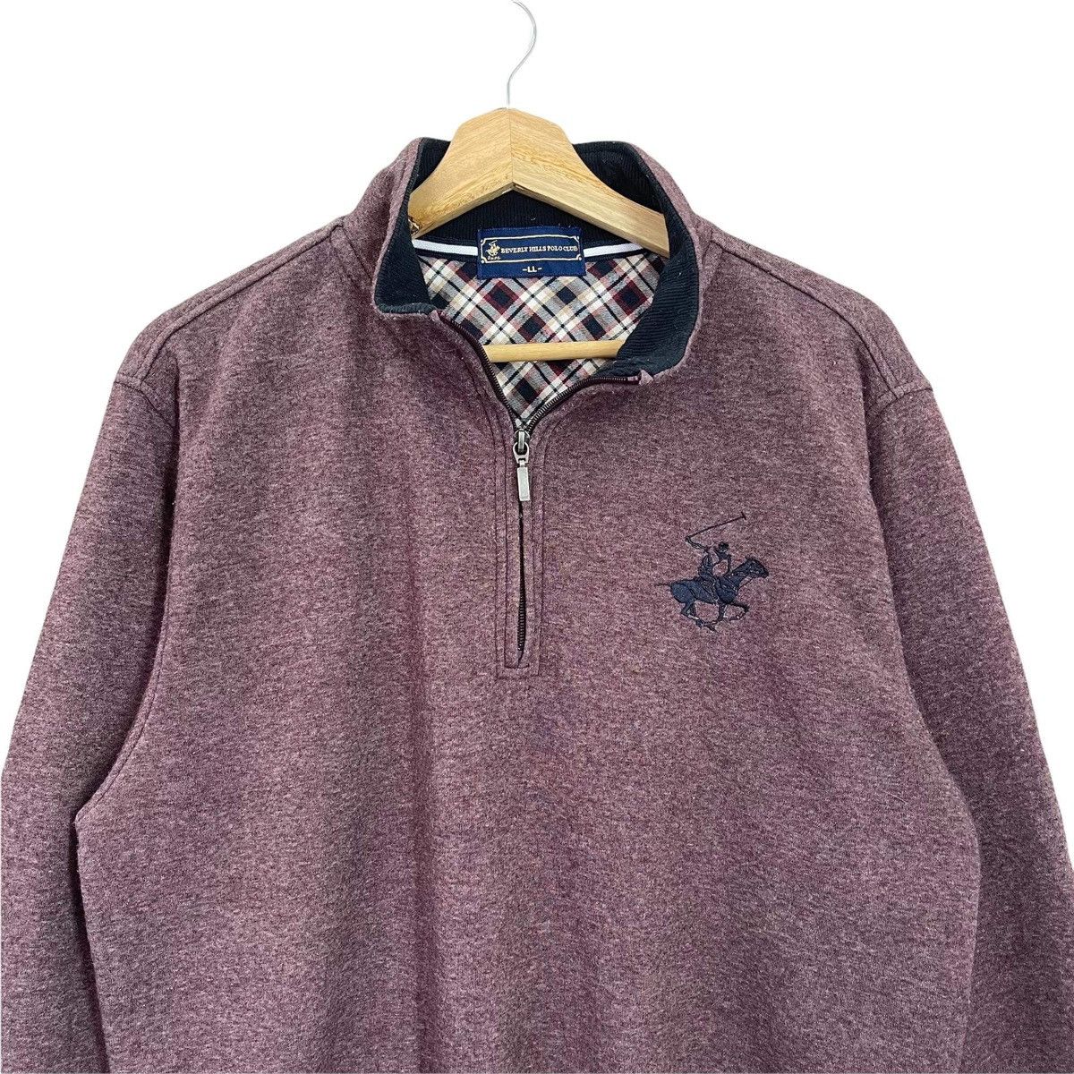 Beverly Hills Polo Club Vintage 90’s Beverly Hills Polo Club Halfzip Sweatshirt Size US M / EU 48-50 / 2 - 4 Thumbnail