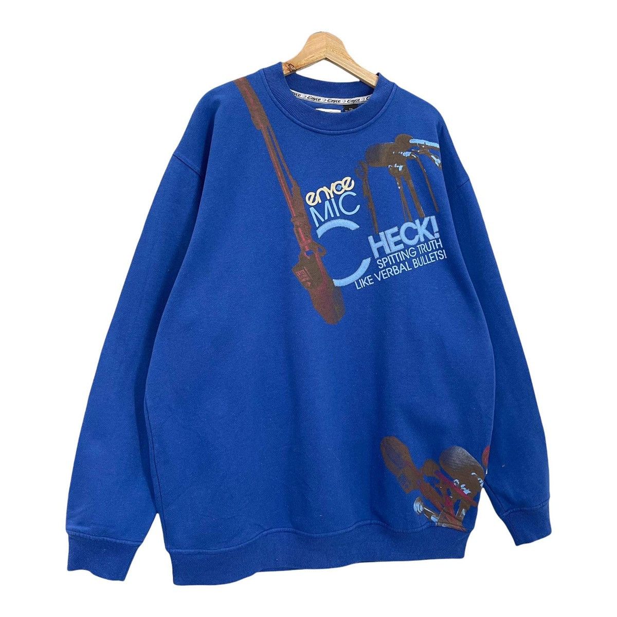 Other Enyoe Mic Check Big Logo Crewneck Sweatshirt Size XL Size US XL / EU 56 / 4 - 2 Thumbnail