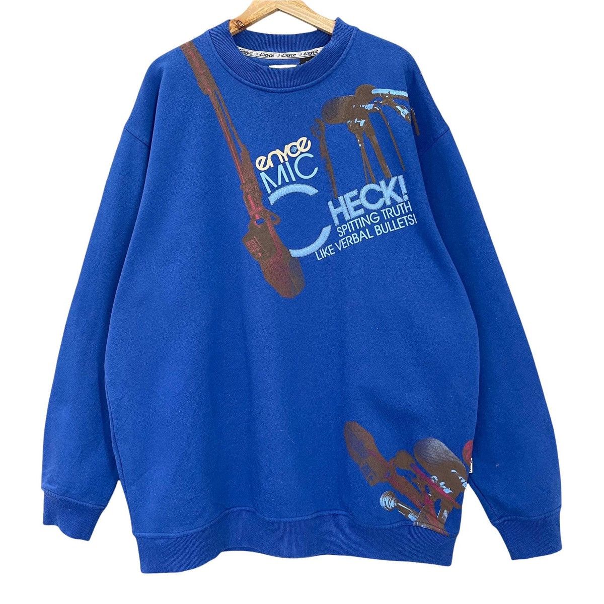 Other Enyoe Mic Check Big Logo Crewneck Sweatshirt Size XL Size US XL / EU 56 / 4 - 3 Thumbnail