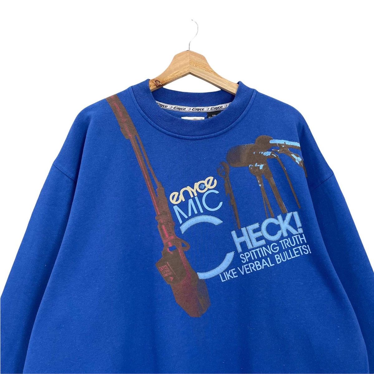 Other Enyoe Mic Check Big Logo Crewneck Sweatshirt Size XL Size US XL / EU 56 / 4 - 4 Thumbnail
