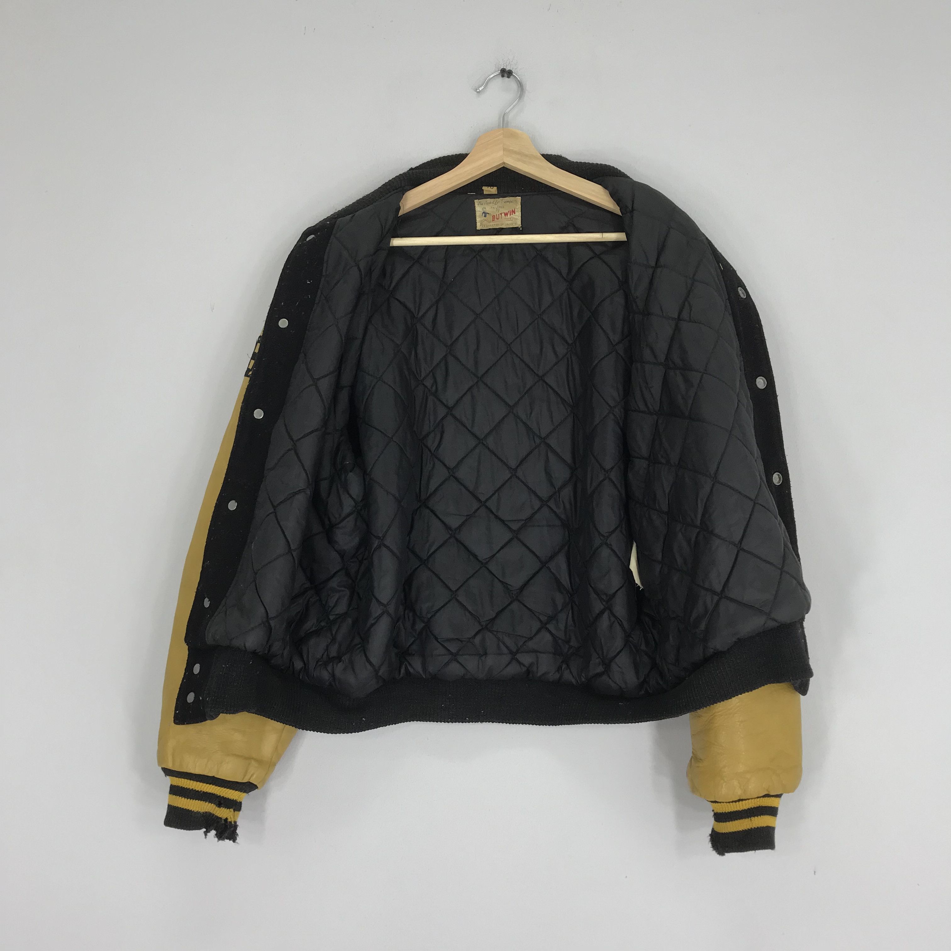 Other Vintage 80s Butwin Moorestown for Champion Varsity Jacket Size US L / EU 52-54 / 3 - 10 Thumbnail