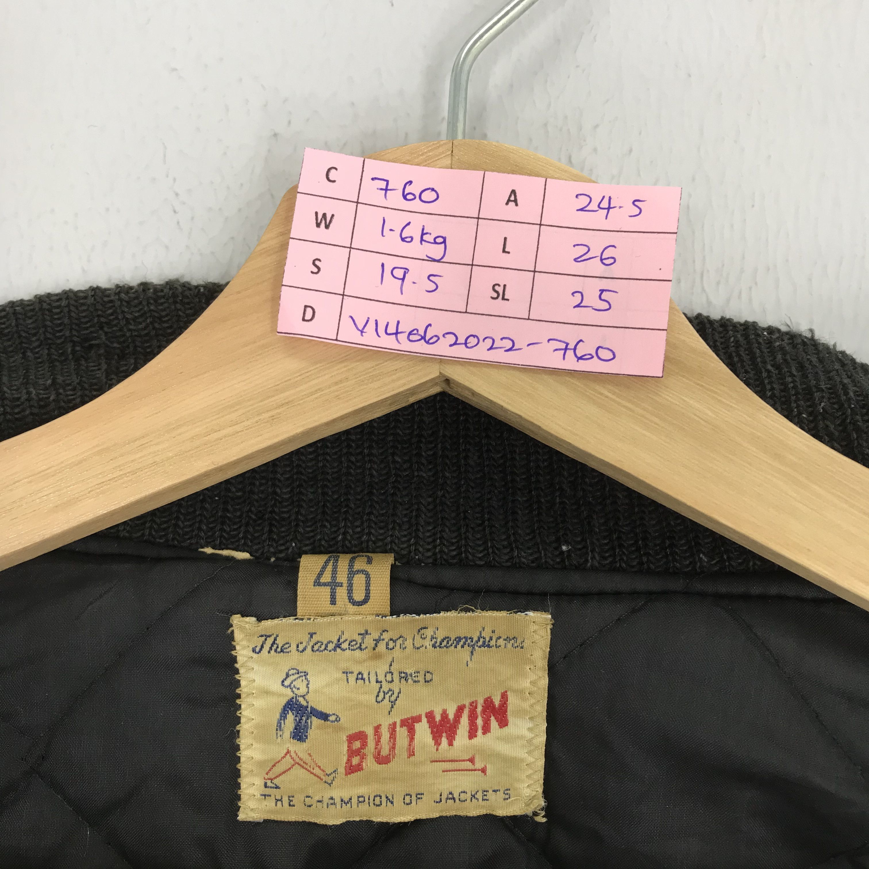 Other Vintage 80s Butwin Moorestown for Champion Varsity Jacket Size US L / EU 52-54 / 3 - 13 Thumbnail