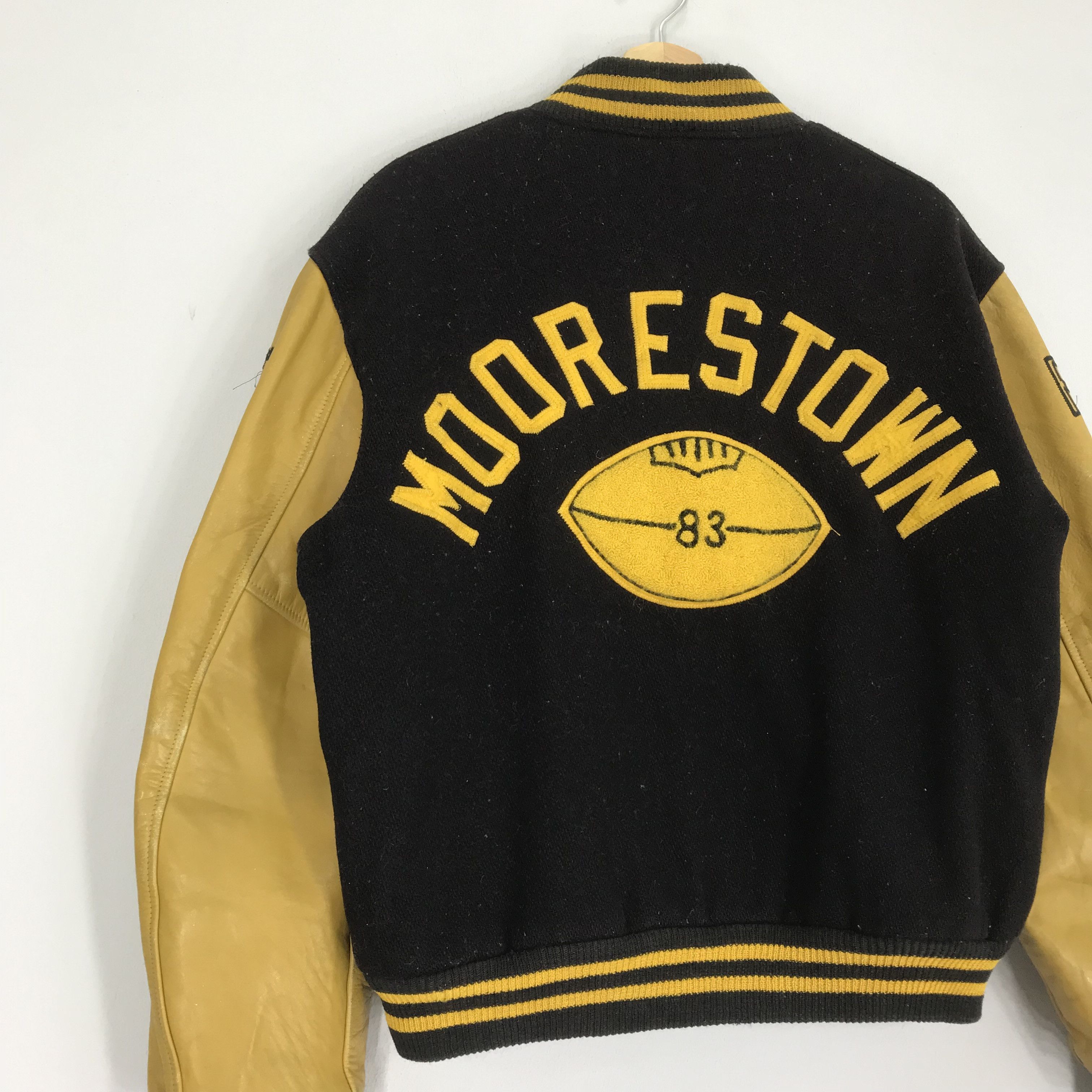 Other Vintage 80s Butwin Moorestown for Champion Varsity Jacket Size US L / EU 52-54 / 3 - 9 Thumbnail
