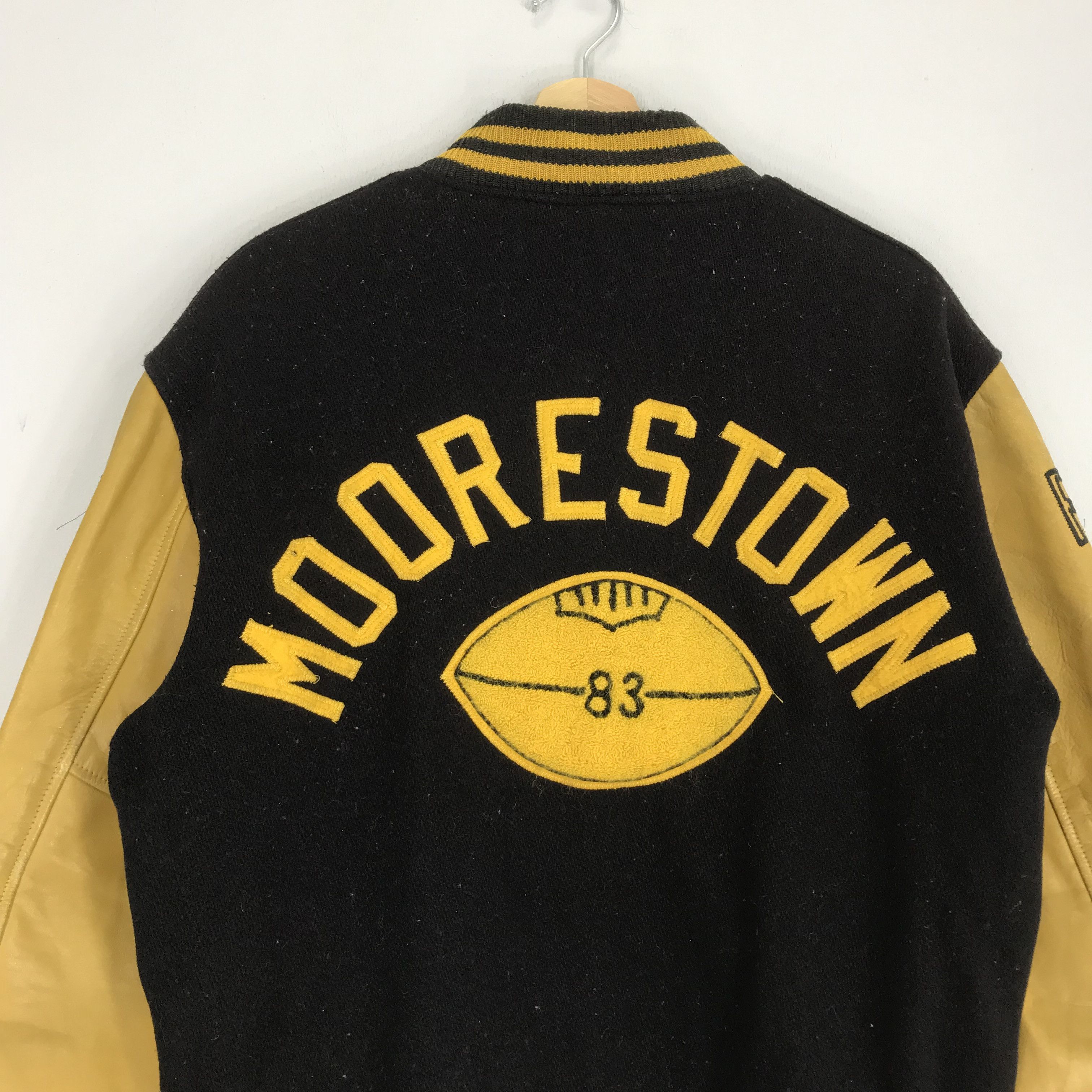 Other Vintage 80s Butwin Moorestown for Champion Varsity Jacket Size US L / EU 52-54 / 3 - 8 Thumbnail