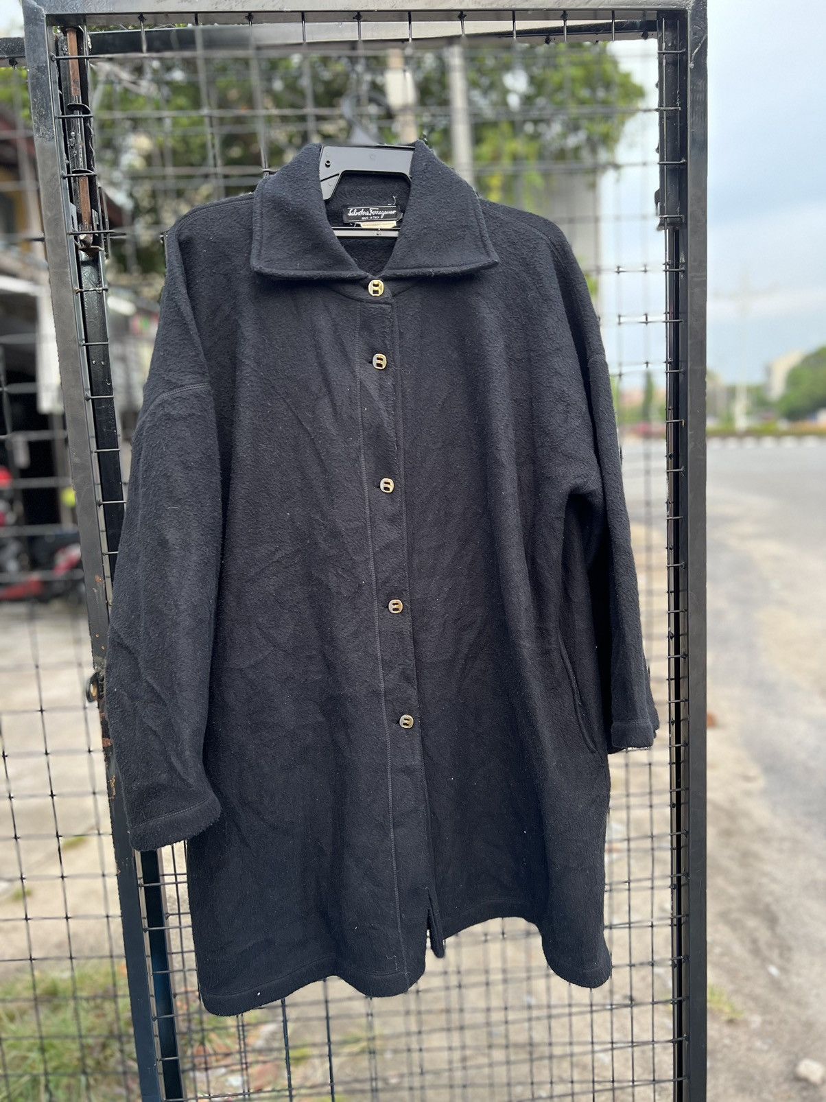 Salvatore Ferragamo Salvatore Ferragamo vintage button up Jacket Size US L / EU 52-54 / 3 - 1 Thumbnail