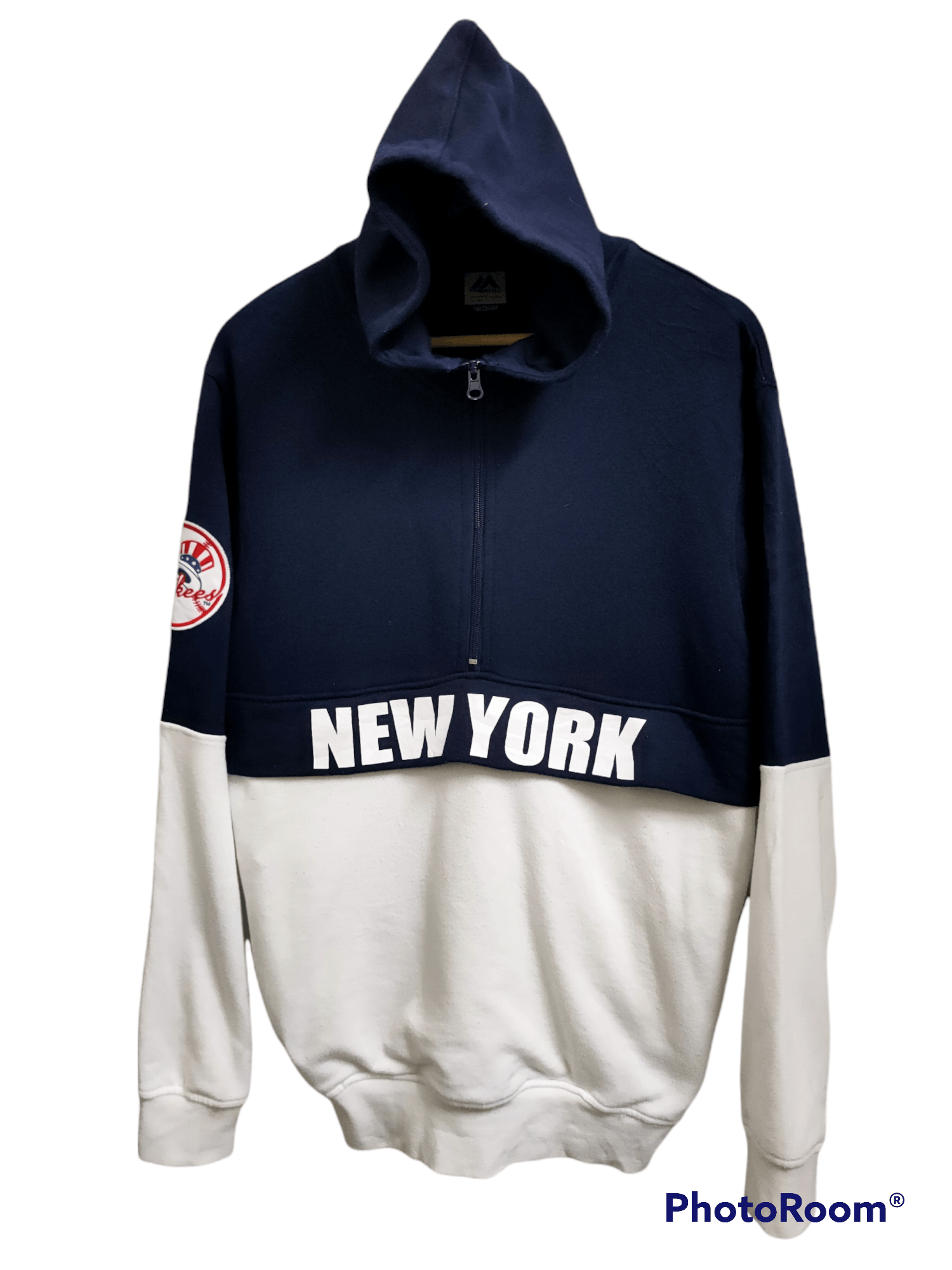 Majestic Rare 🔥 majestic New York Yankees hooded patch logo Size US M / EU 48-50 / 2 - 3 Thumbnail