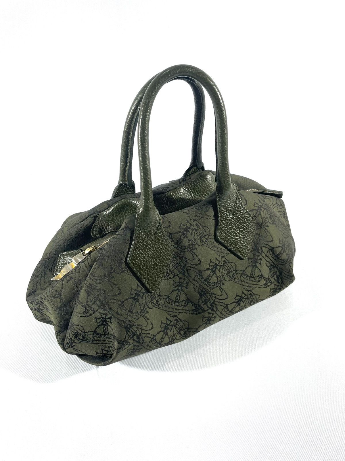 Vivienne Westwood Satin Monogram Handbag Size ONE SIZE - 18 Thumbnail