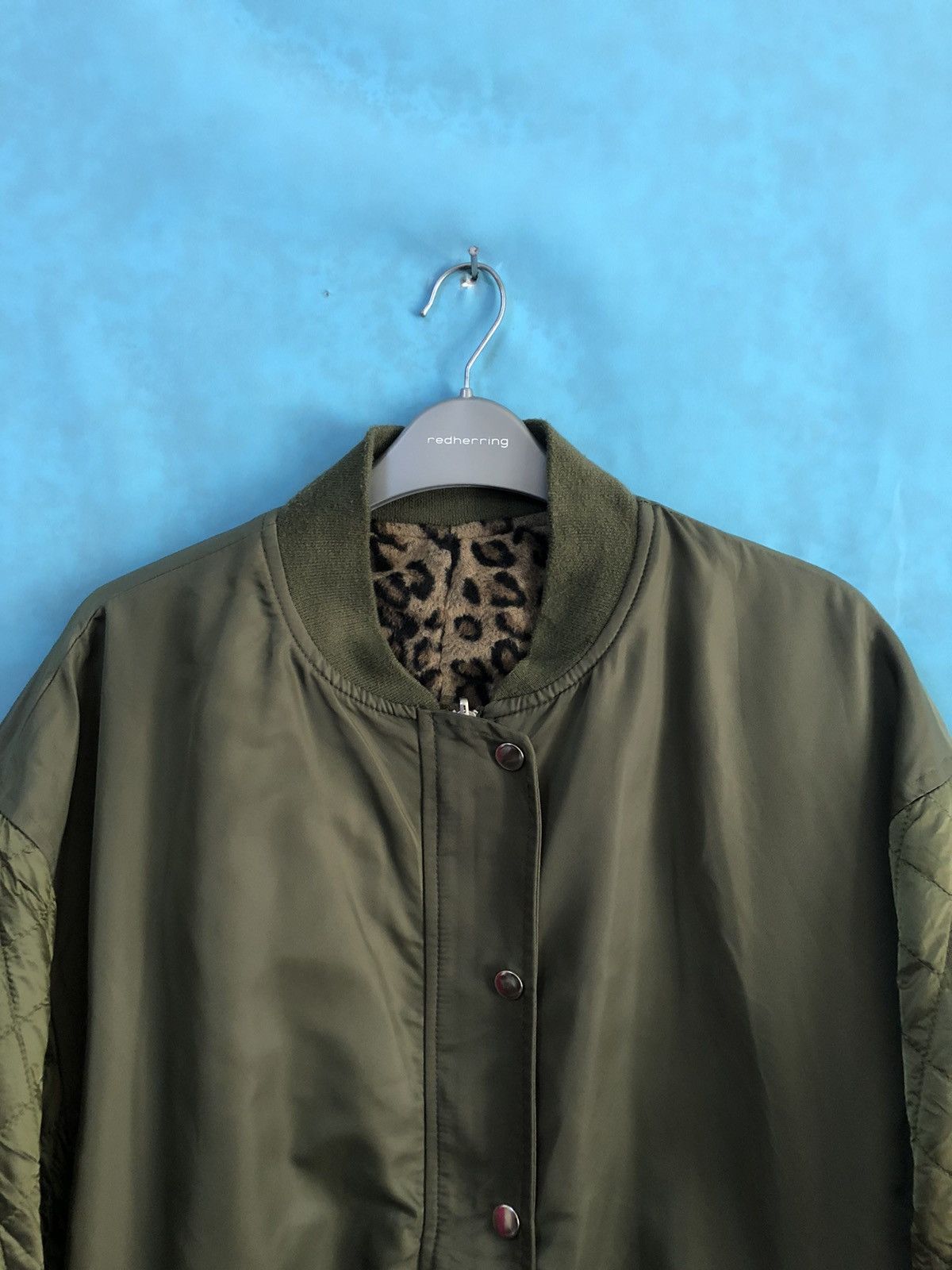 Other AW19 kawi jamele ma-1 leopard army #A6 Size US L / EU 52-54 / 3 - 7 Thumbnail