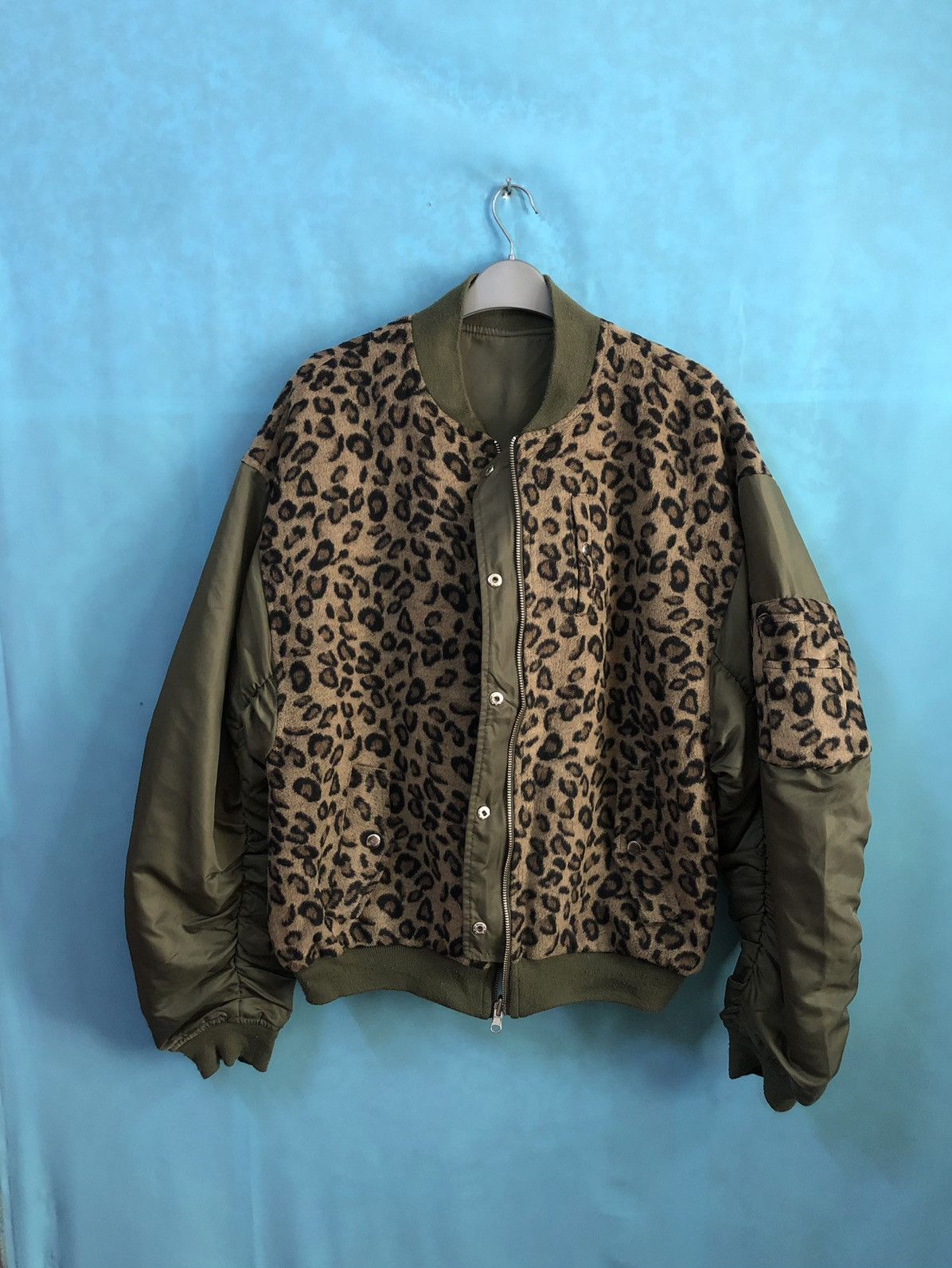Other AW19 kawi jamele ma-1 leopard army #A6 Size US L / EU 52-54 / 3 - 2 Thumbnail