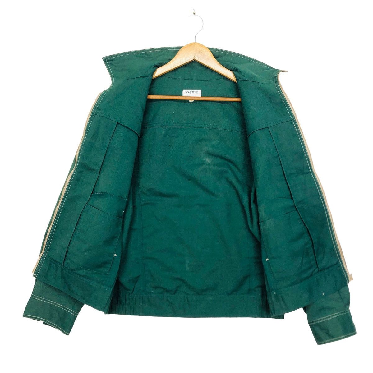 Vintage Vtg PANASONIC Zip Up Jacket Workwear Size US L / EU 52-54 / 3 - 5 Thumbnail