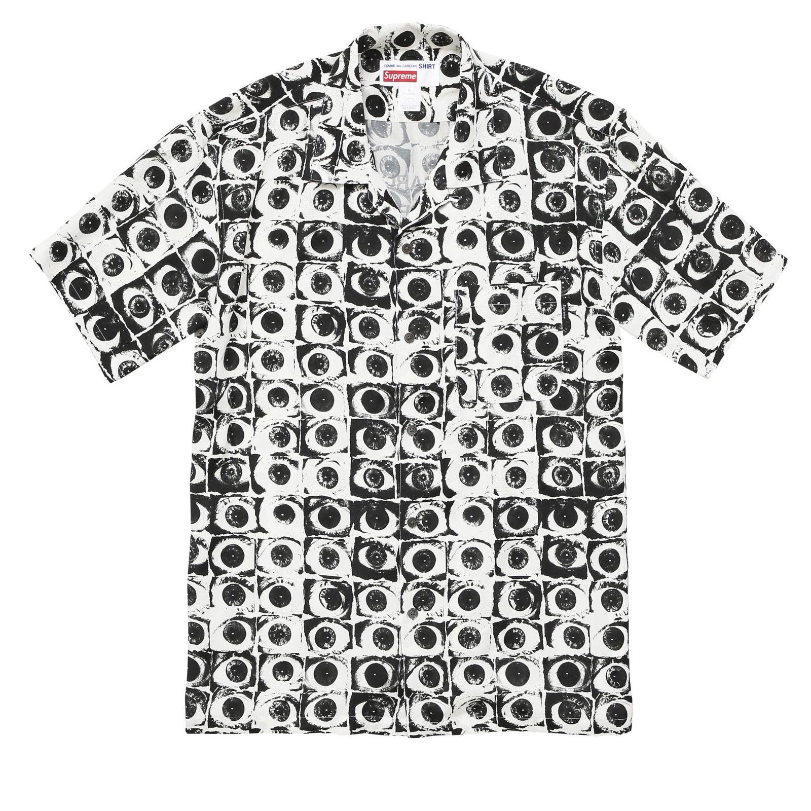 Comme des Garcons Supreme CDG x SUPREME EYE SHIRT Grailed