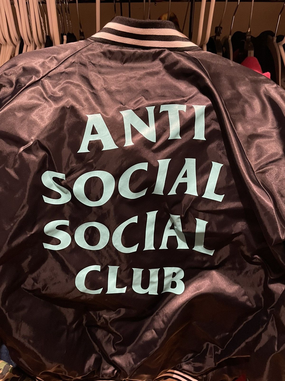 Anti Social Social Club Assc Varsity Jacket Size US L / EU 52-54 / 3 - 3 Thumbnail