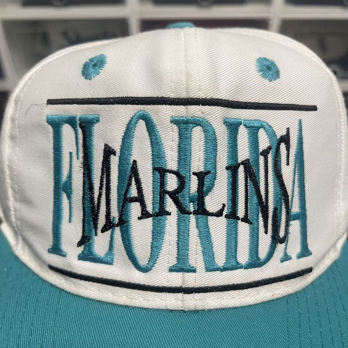 MLB × The Game × Vintage Vintage florida marlins double bar spell out Size ONE SIZE - 11 Thumbnail