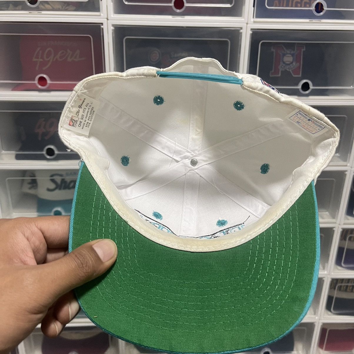 MLB × The Game × Vintage Vintage florida marlins double bar spell out Size ONE SIZE - 5 Thumbnail