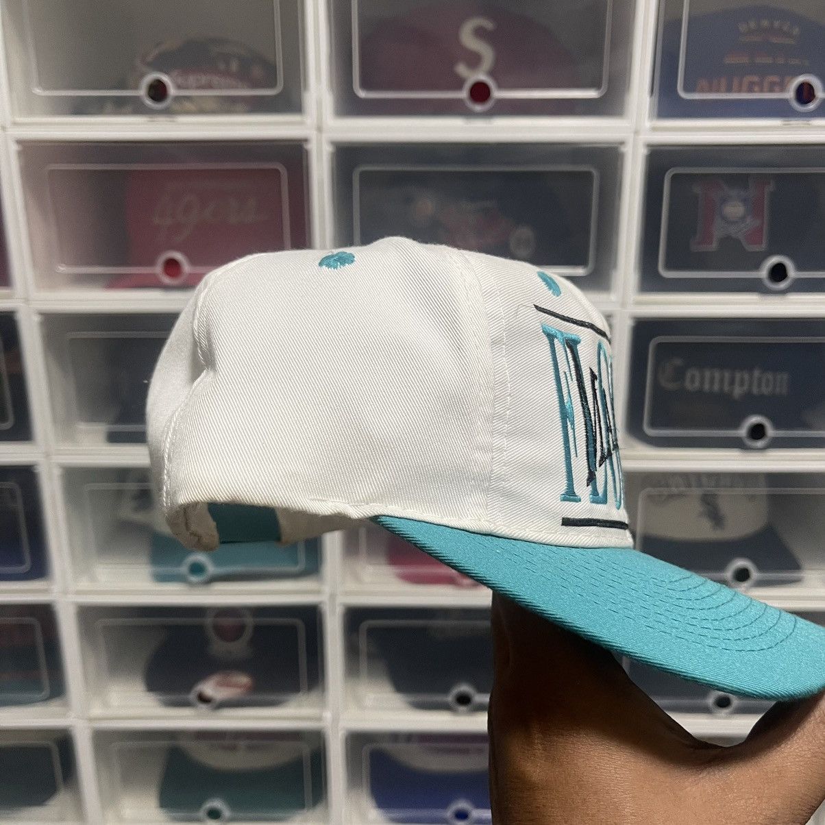 MLB × The Game × Vintage Vintage florida marlins double bar spell out Size ONE SIZE - 3 Thumbnail