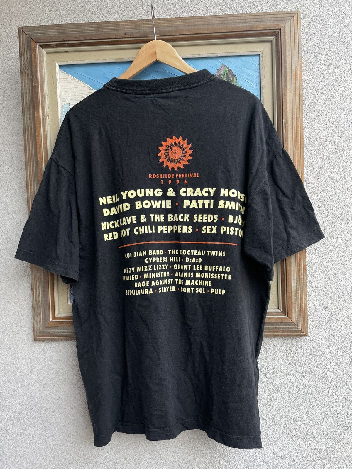 Band Tees × Vintage Vintage 1996 90s Roskilde Festival Band Tee Rare Bjork Pulp Size US L / EU 52-54 / 3 - 2 Thumbnail