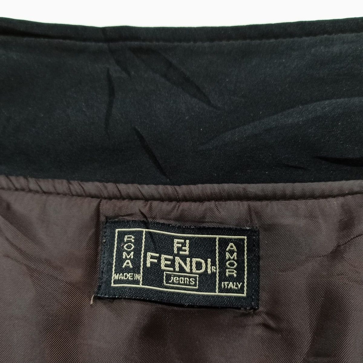 Fendi Vintage Rare Fendi Monogram Sherling Jacket Gor Winter Size US L / EU 52-54 / 3 - 6 Thumbnail
