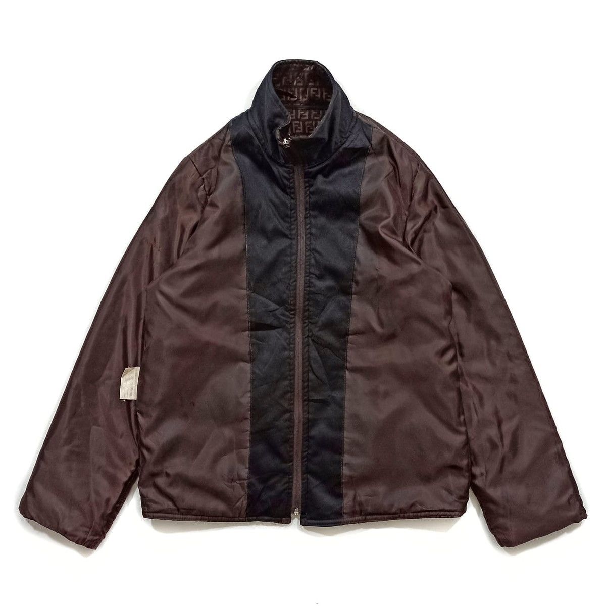 Fendi Vintage Rare Fendi Monogram Sherling Jacket Gor Winter Size US L / EU 52-54 / 3 - 3 Thumbnail