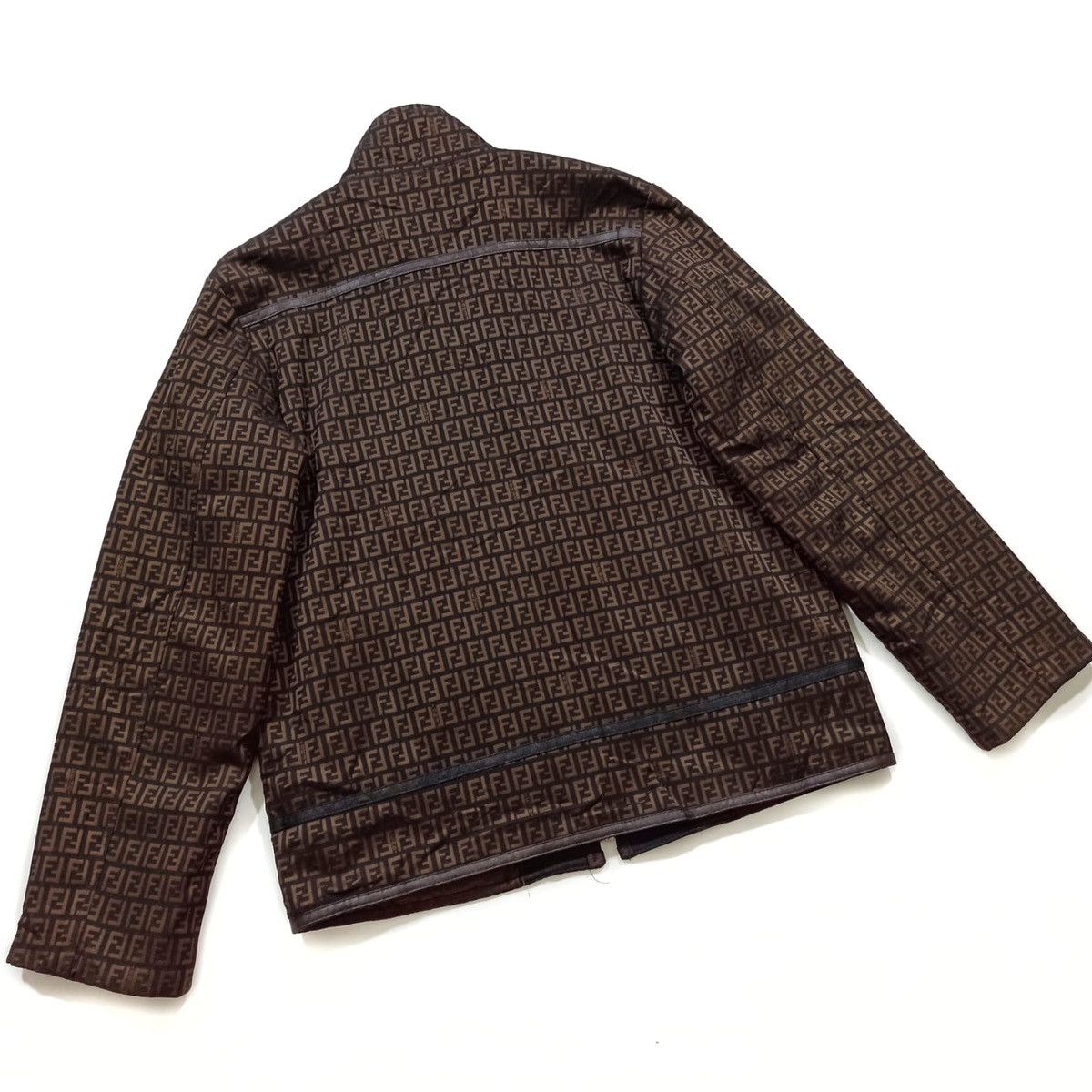 Fendi Vintage Rare Fendi Monogram Sherling Jacket Gor Winter Size US L / EU 52-54 / 3 - 2 Thumbnail