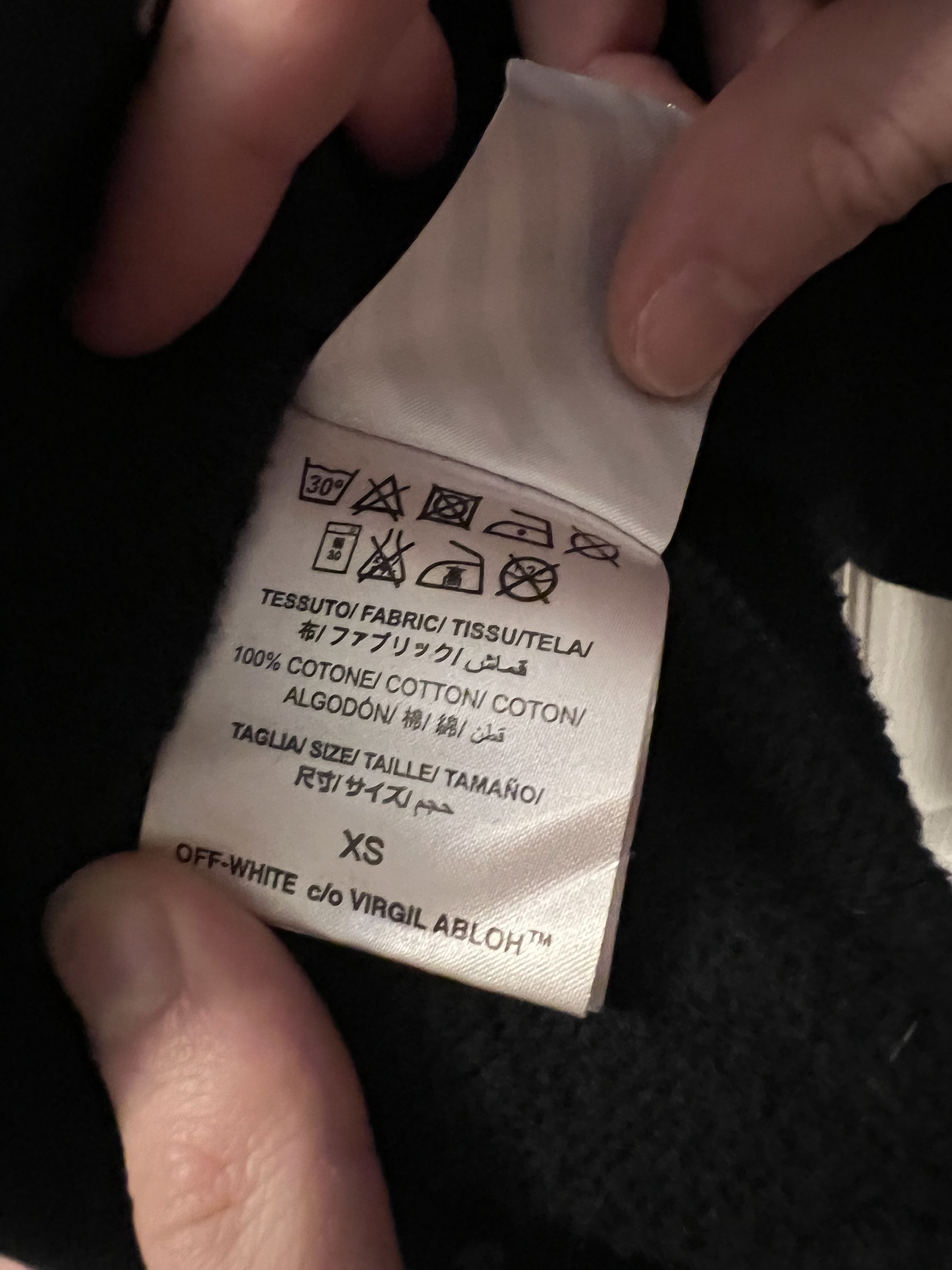 Off-White Liquid Spots Hoodie Size US XS / EU 42 / 0 - 7 Thumbnail