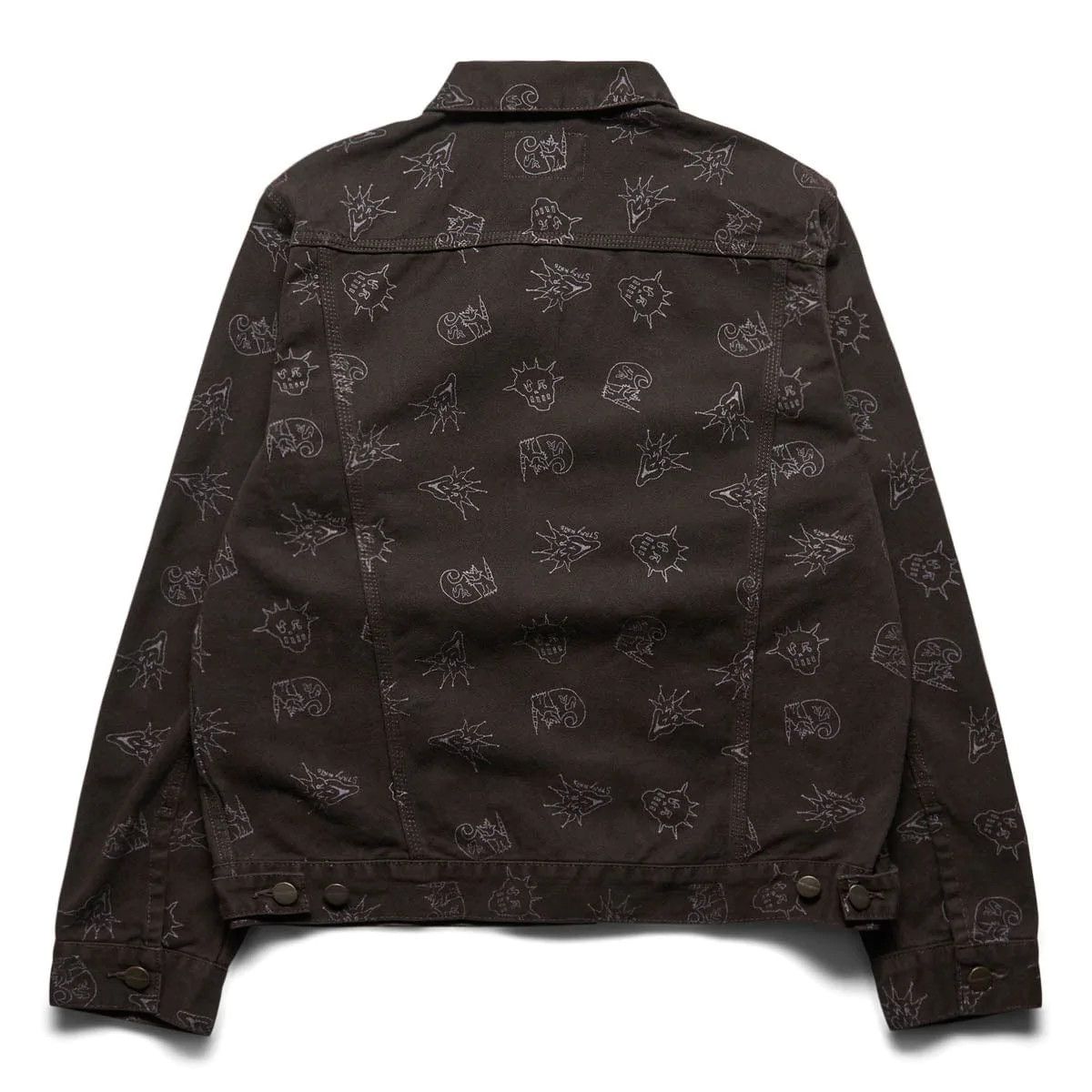 Carhartt Wip × Stray Rats 💚 Stray Rats x Carhartt WIP Denim Jacket Tobacco Brown NEW Size US S / EU 44-46 / 1 - 2 Thumbnail