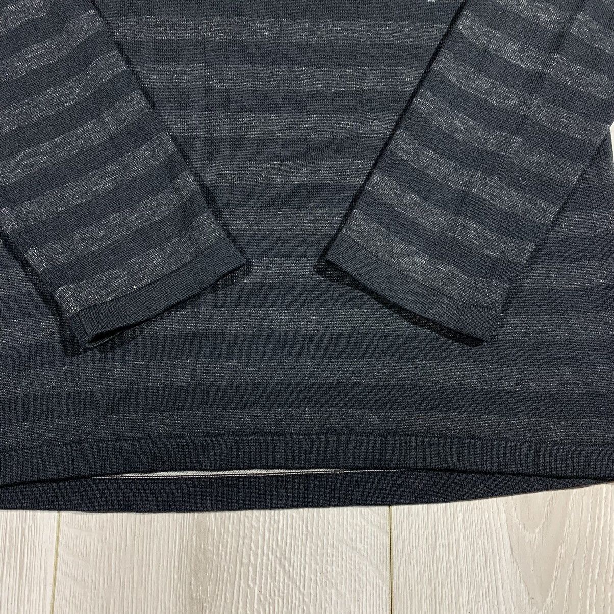 Black Label × Burberry × Vintage Vintage Burberry Black Label Silk/Cotton V-Neck Sweater Size US S / EU 44-46 / 1 - 3 Thumbnail