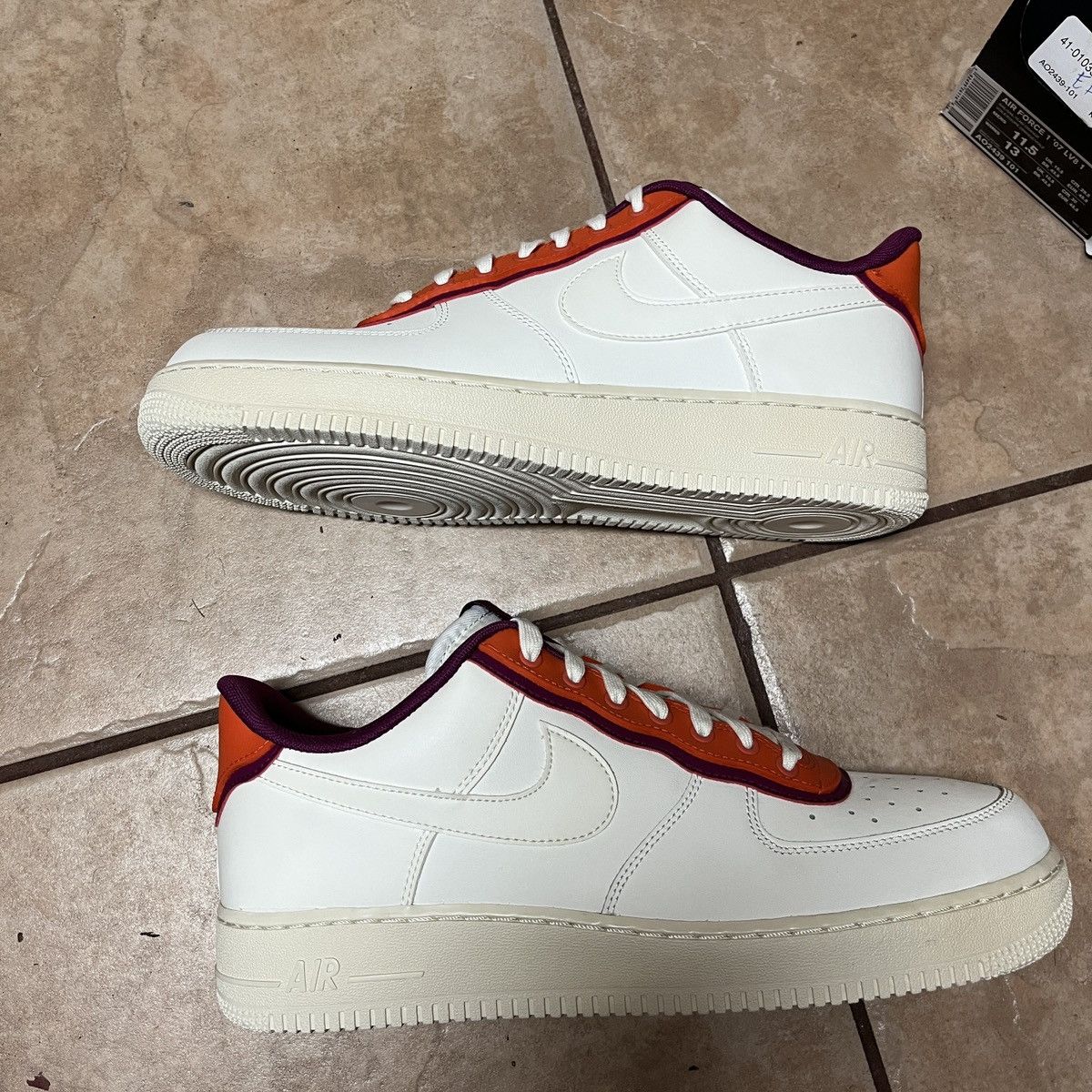 Nike Air Force Low Double Layer Orange Berry