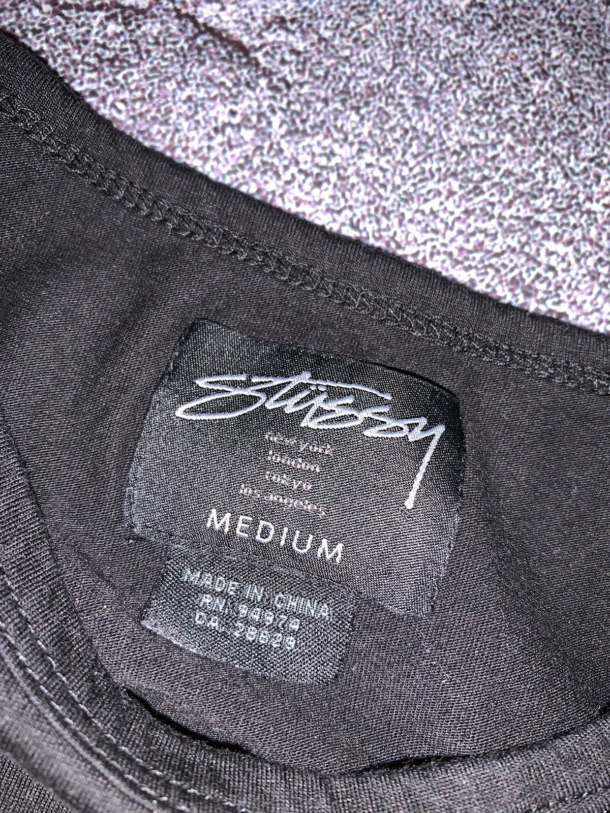 Stussy big logo wmns M long sleeve sweatshirt sweater y2k