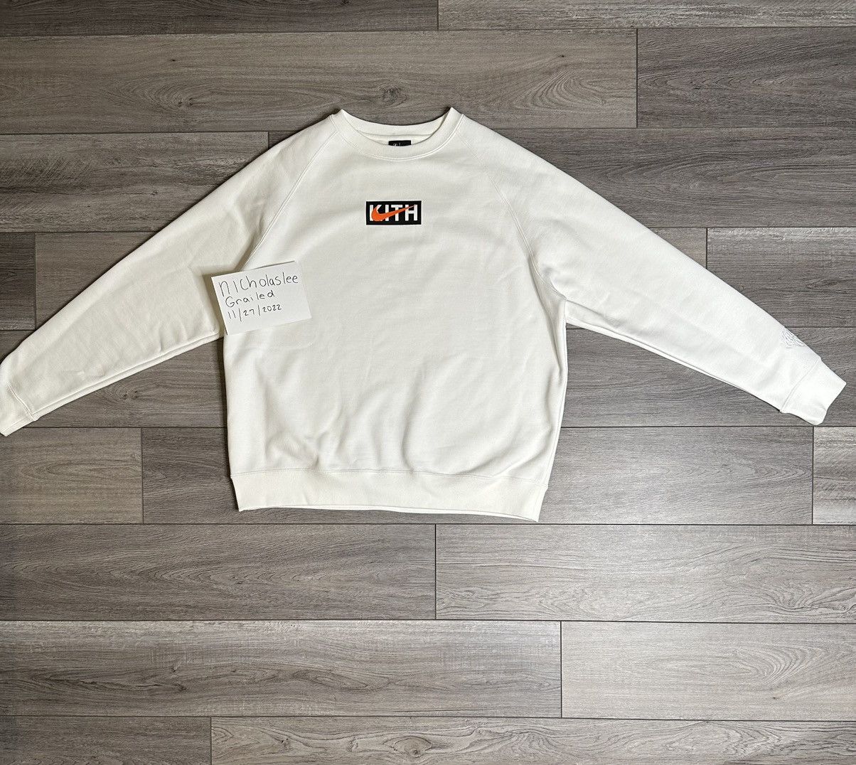 Kith Nike for New York Knicks Fleece Crewneck