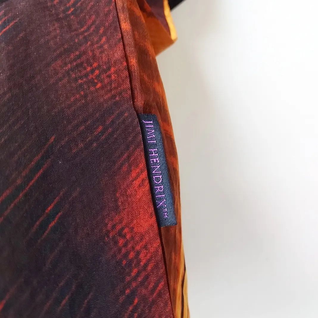 Band Tees × Jimi Hendrix × Vintage Vintage 90's Jimi Hendrix Dragonfly Button Shirt Size US XL / EU 56 / 4 - 4 Thumbnail