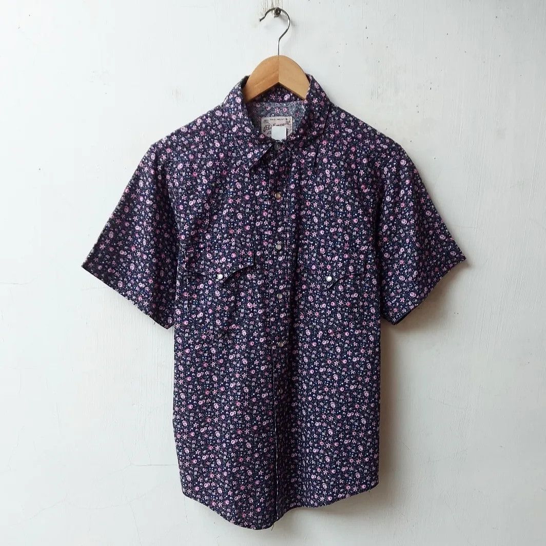 Rockmount Ranch Wear × Vintage Vintage Rockmount Floral Shirt Size US M / EU 48-50 / 2 - 1 Thumbnail