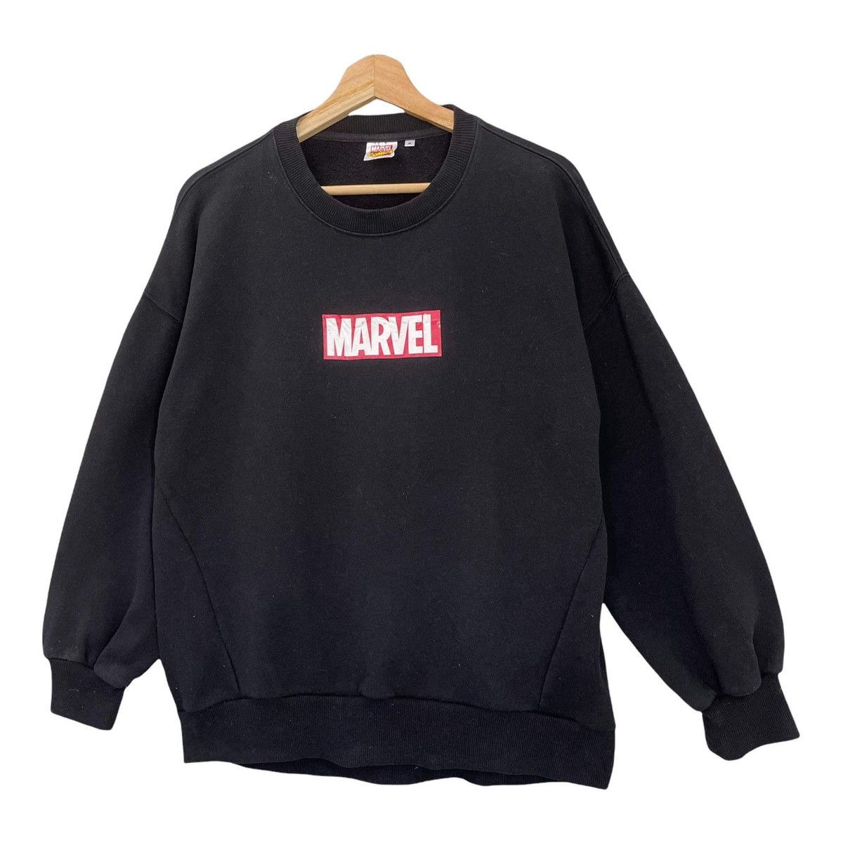 Japanese Brand × Marvel Comics Marvel Crewneck Big Logo Sweatshirt Size M Size US M / EU 48-50 / 2 - 3 Thumbnail