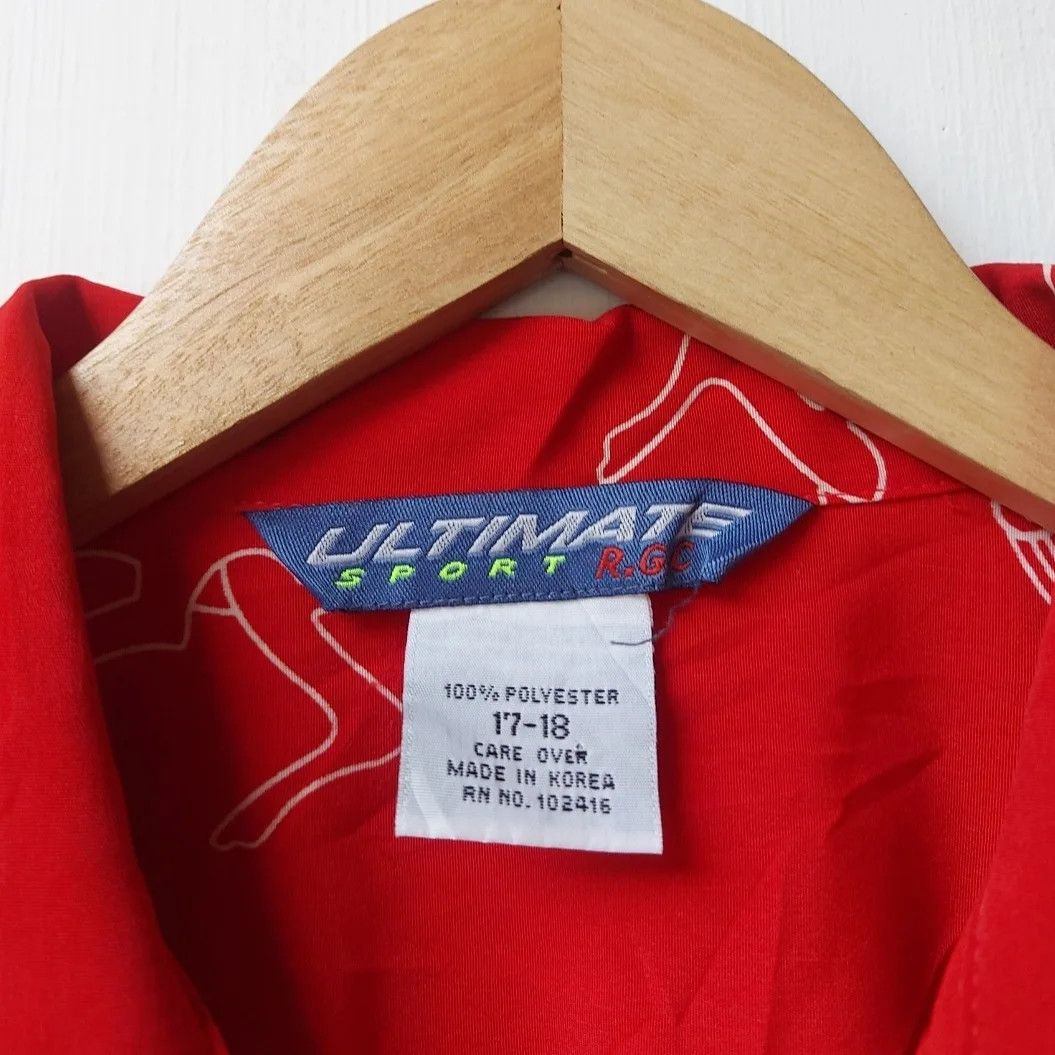 Vintage Vintage 90's Ultimate Sport RGC Hawaiian Shirts Size US L / EU 52-54 / 3 - 4 Thumbnail