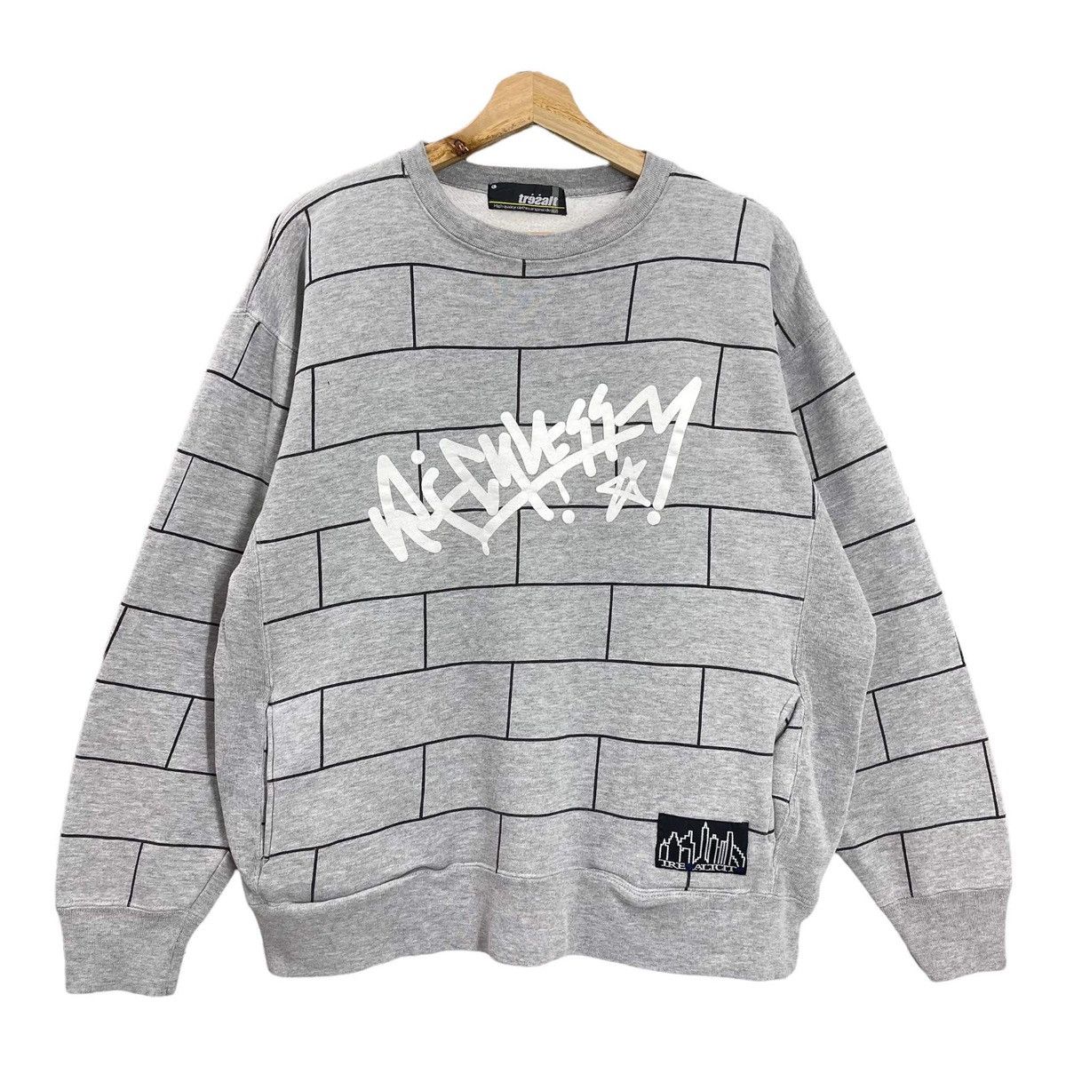 Vintage Vintage Hiphop Tresalt Crewneck Sweatshirt Size M Size US M / EU 48-50 / 2 - 1 Thumbnail