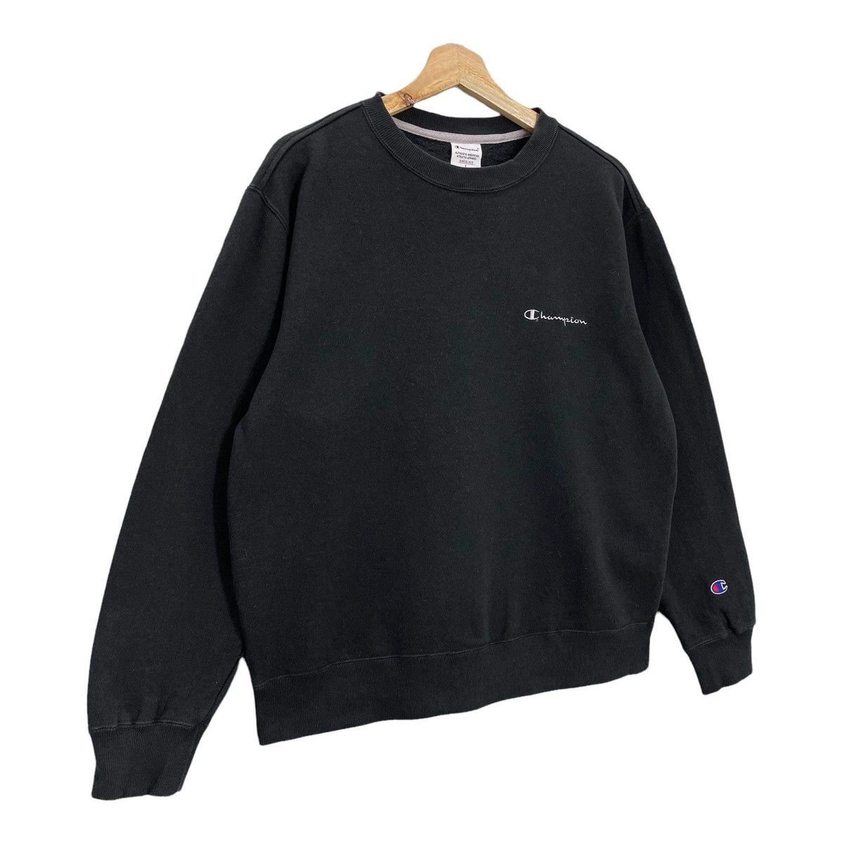 Champion Vintage Champion Script Logo Crewneck Sweatshirt Size M Size US M / EU 48-50 / 2 - 2 Thumbnail