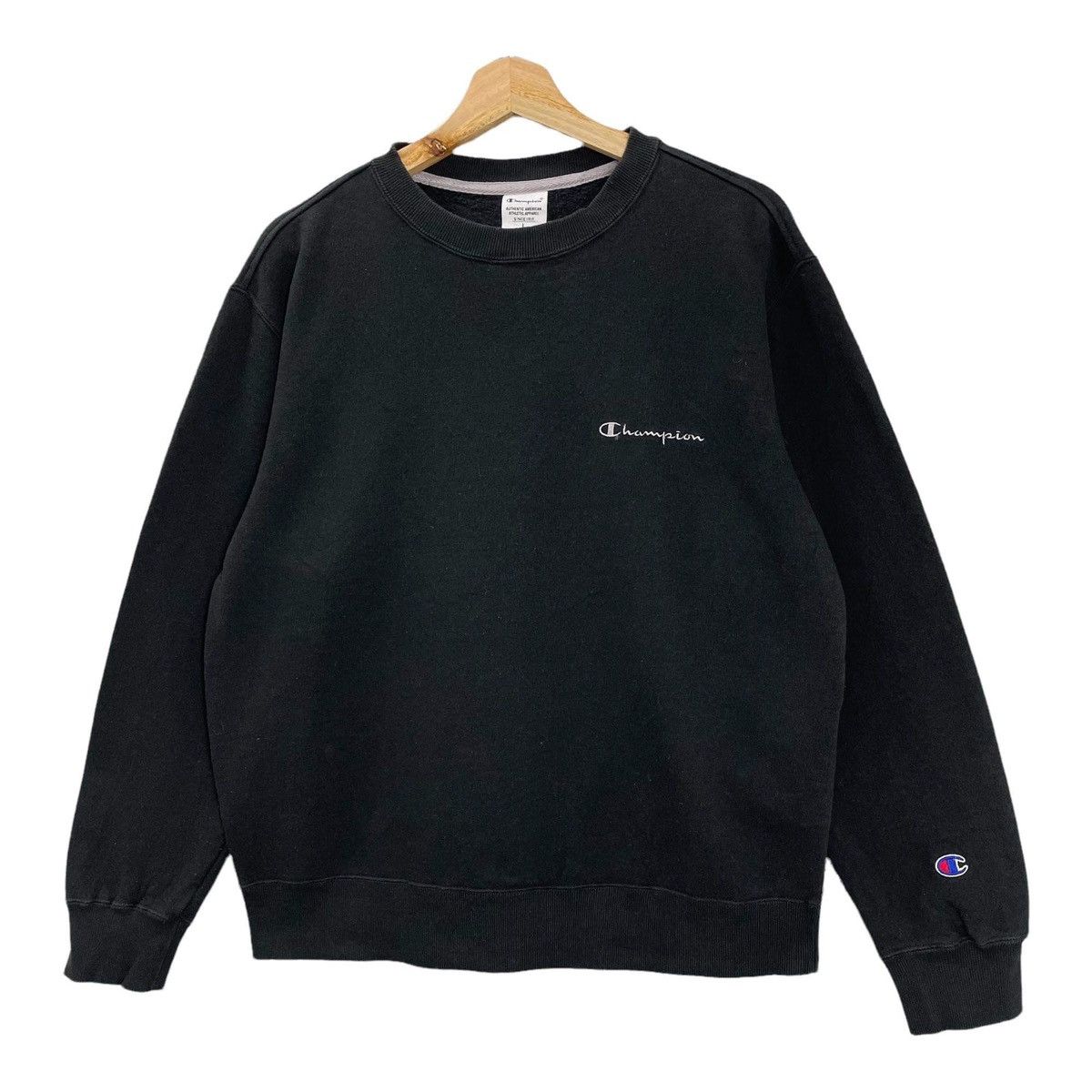 Champion Vintage Champion Script Logo Crewneck Sweatshirt Size M Size US M / EU 48-50 / 2 - 3 Thumbnail