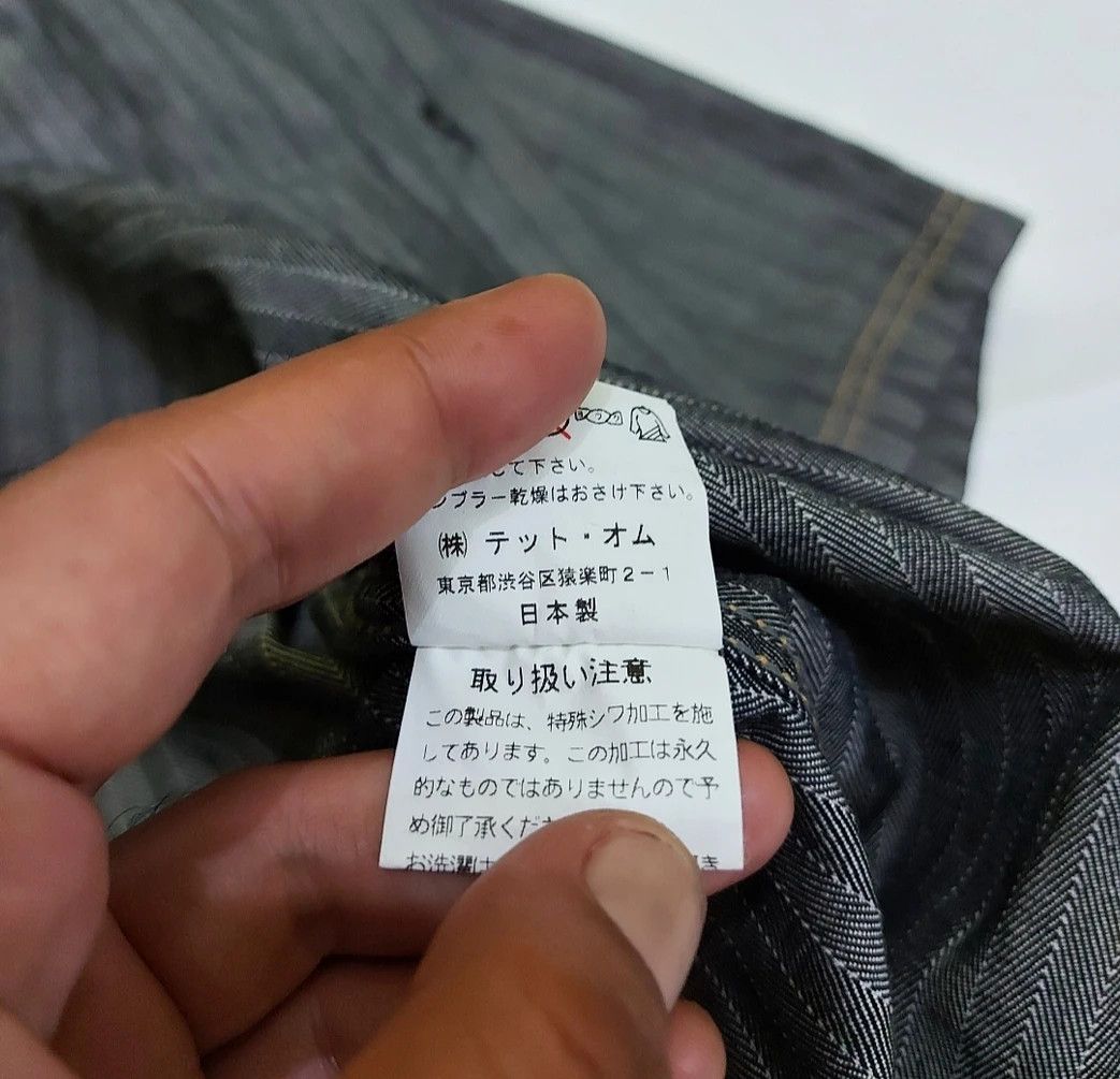 Japanese Brand × Tete Homme × Vintage Tete Homme Work Shirt Size US M / EU 48-50 / 2 - 10 Thumbnail