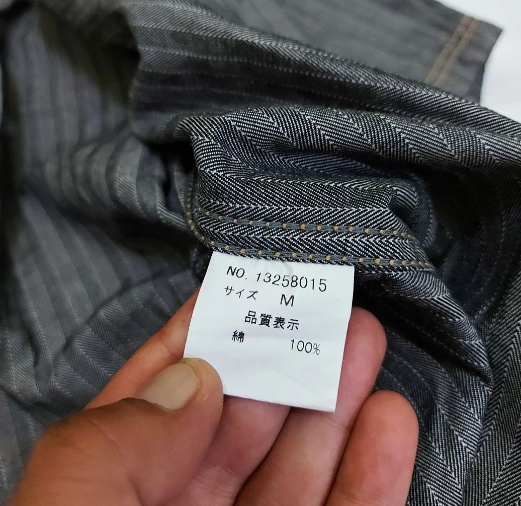 Japanese Brand × Tete Homme × Vintage Tete Homme Work Shirt Size US M / EU 48-50 / 2 - 9 Thumbnail